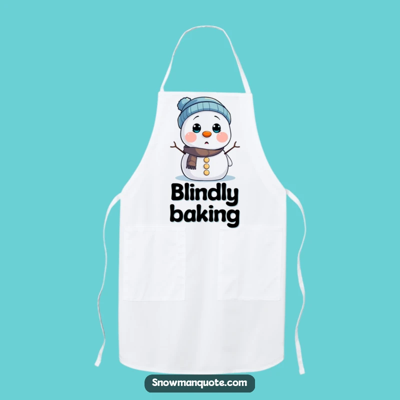Funny Snowman Hat Apron: Cook with Giggles and This Hilarious Winter Chef Funny Gift