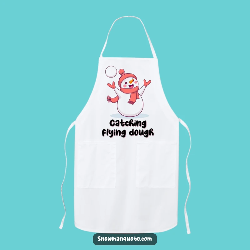Funny Snowman Snowball Apron: Cook with Playful Action, Delighted Pal, Ideal Funny Gift