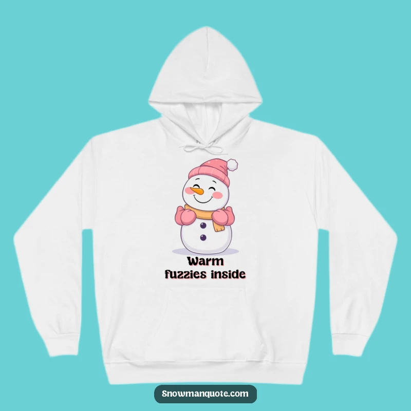 Cozy Funny Snowman Hugging Hoodie: The Ultimate Winter Warmth Gift