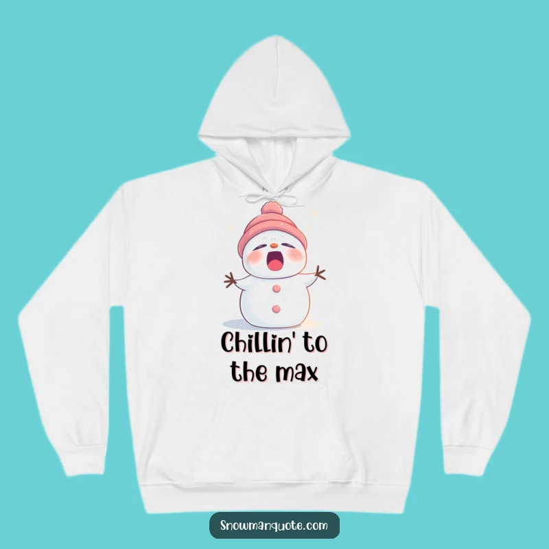 Funny Sleepy Snowman Stardust Hoodie, The Ultimate Cozy and Hilarious Winter Wear