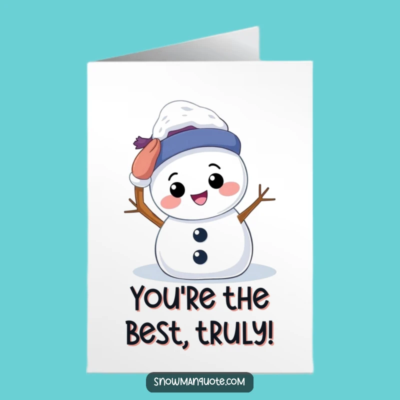 Free Printable Happy Snowman Birthday Card Funny Self Pat Downloadable