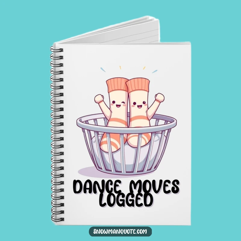 Funny Dancing Socks Notebook - Hilarious Journal for Playful Ideas & Notes